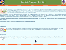 Tablet Screenshot of amritlal.in